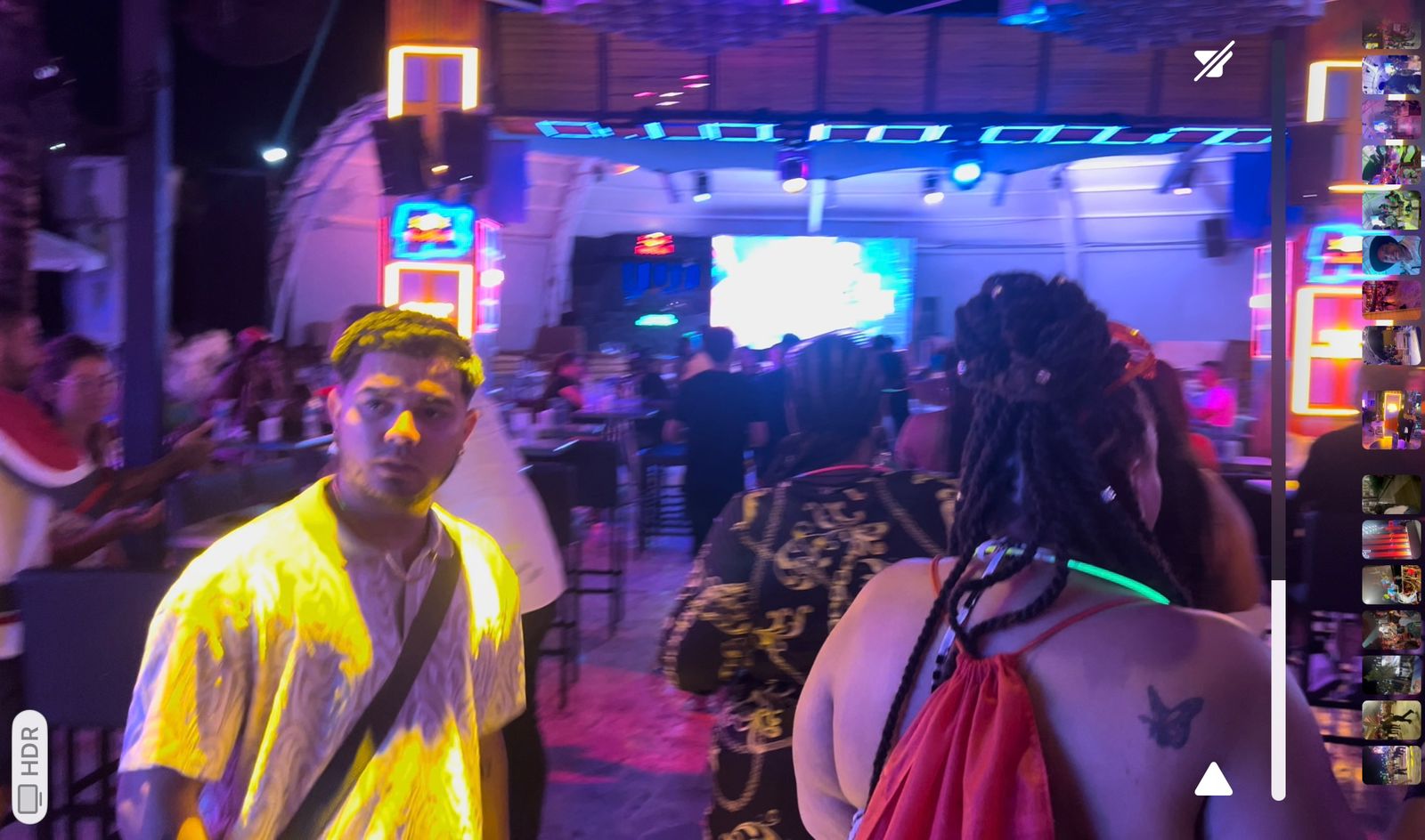 travelers having fun at el patio in Punta cana 